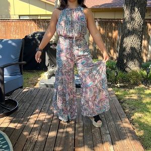 Bohemian paisley jumpsuit
